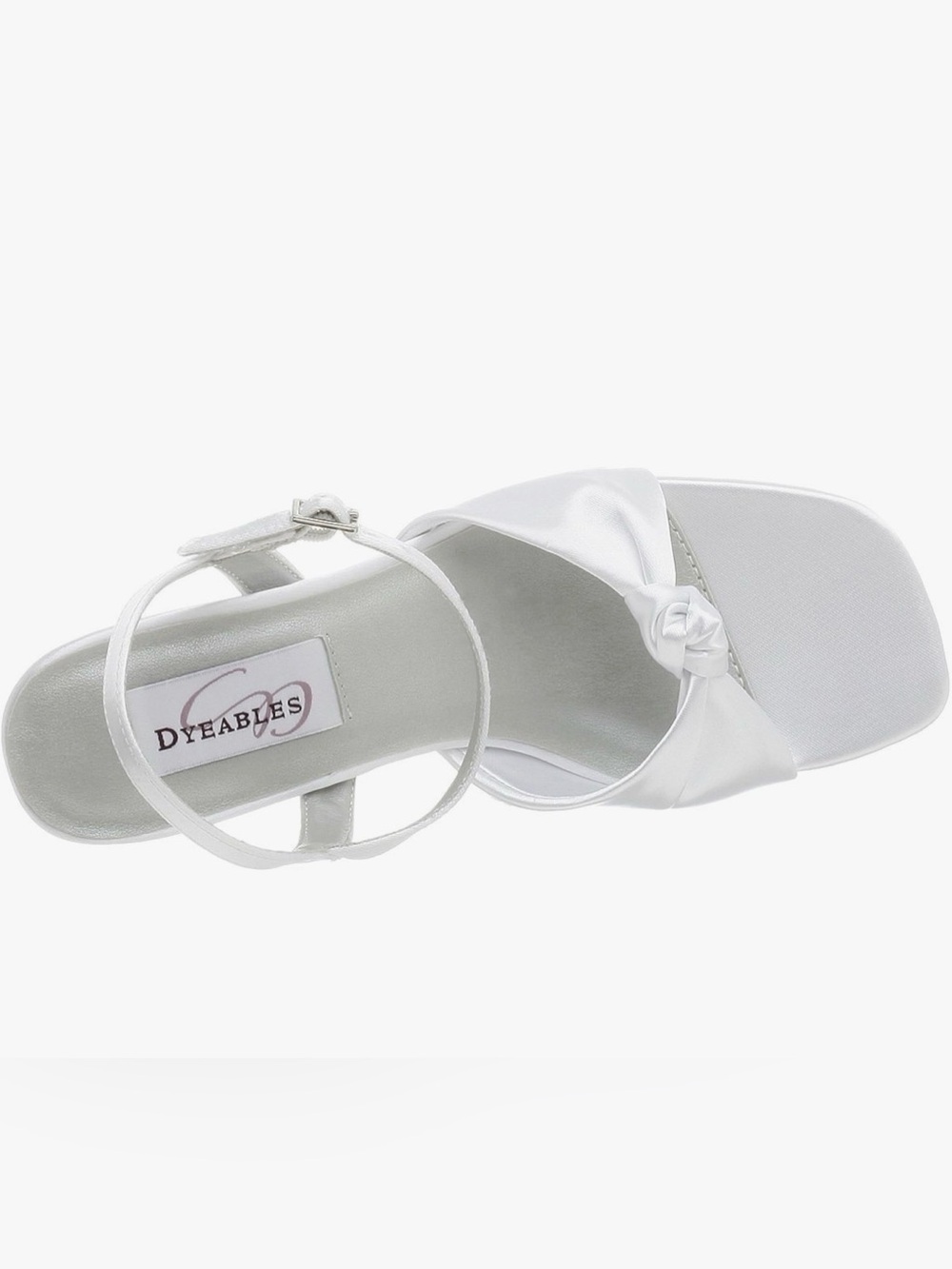 Dyeables Women's Lovely Dyeable Sandal 8.5 - Picture 4 of 13